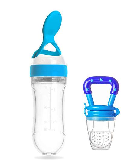 Silicone Feeding Transition Spoon Baby Bottle
