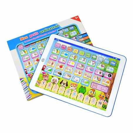 Educational electronic board in French for children