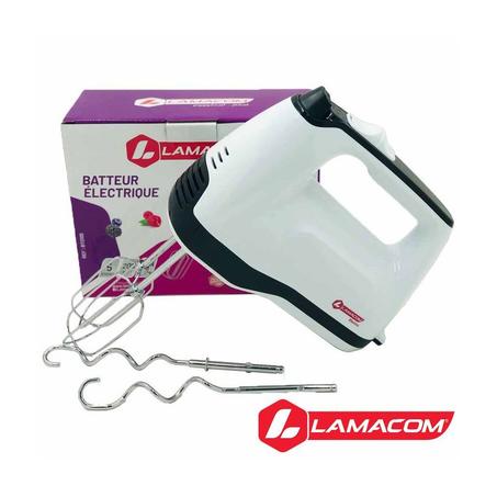 Lamacom Electric Hand Mixer 5 Speeds, 200 Watt, Mixer Mixer