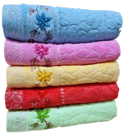 An ensemble of 5 serviettes Pakistan of different couleurs