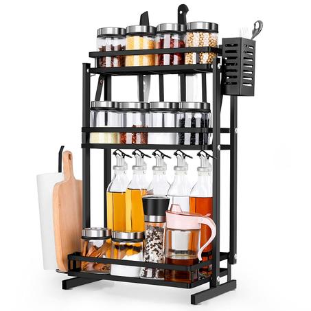 Spice Rack with 3 Tiers