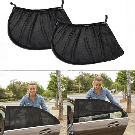Car Rear Sun Shade, Sun Shade Screen Curtain for Window Glass