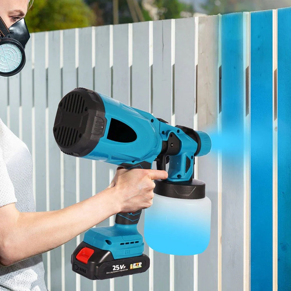 رشاش الصباغة الكهربائي pistolet peinture sans fil Paint Spray Gun