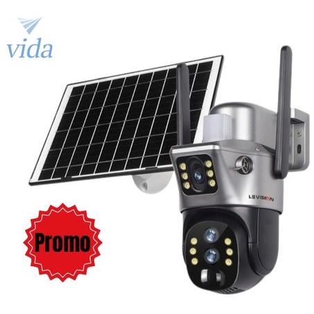 كاميرا المراقبة عن بعد بعدستين