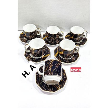 Set of coffee cups