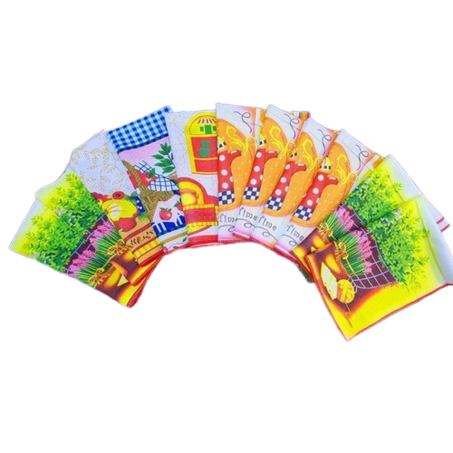 A set of 12 kitchen sinks in different colors and patterns  The size is 60 x 40 cm