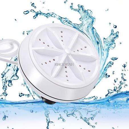 Mini lave-linge à turbine ultrasonic portable