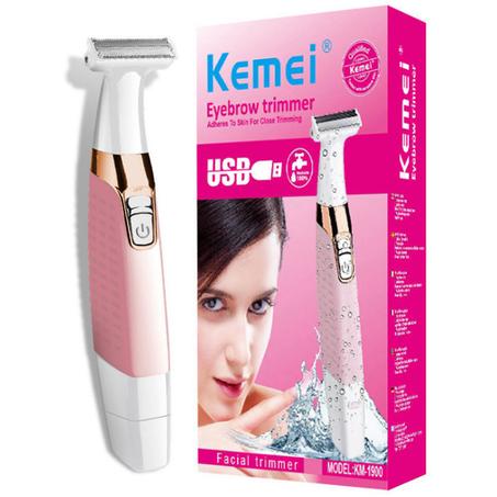 Kemei Washable Epilator Facial Trimmer