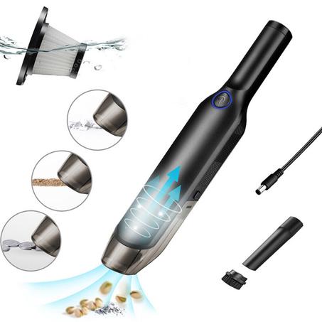 Cordless Handheld Car Vacuum Cleaner, Strong Suction, High Power, JM-6615 Pa.