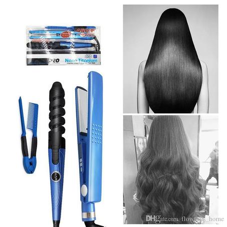 Nano Professional Titanium Plate with Display 450°F / Bivolts 110V and 220V