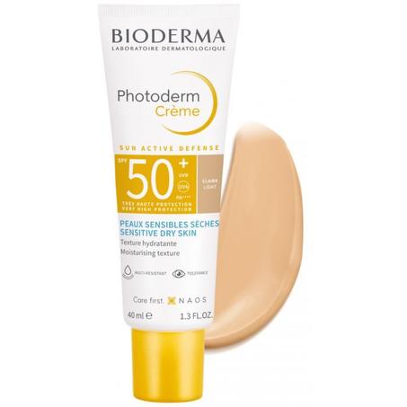 BIODERMA PHOTODERM CREME TEINTE CLAIRE SPF50+ 50ML