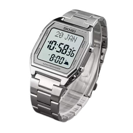 Skmei Digital Watches for Men Muslim Style Qibla