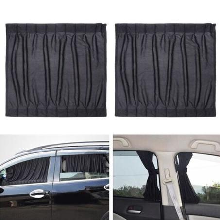 Car Side Window Curtain, 1 Pair Car Windshield Sun Shade for UV Protection