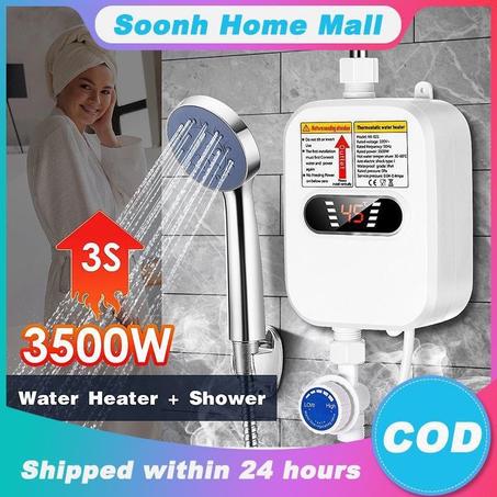 Chauffe-eau électrique sans réservoir mini chauffe-eau instantané سخان مياه كهربائي فوري Distributeur