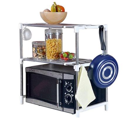 Imperial Houseware Microwave oven kitchen rack