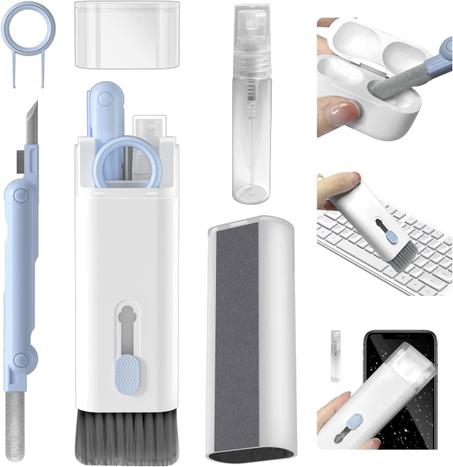7 in 1 electronic cleaning kit, multifunctional portable cleaning tool