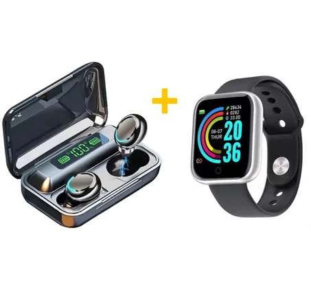 ساعة ذكية + سماعات بلوتوث-facebook