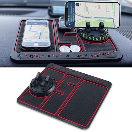 non slip multifunctional phone pad for car