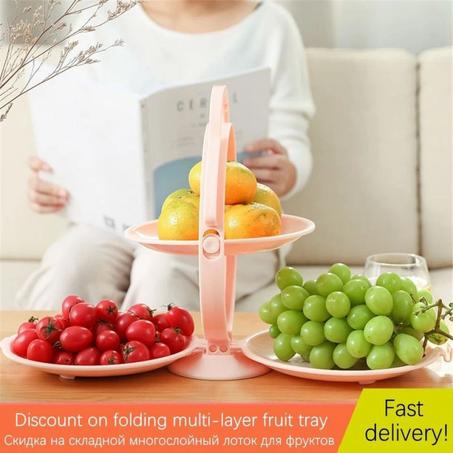 Assiette à fruits pliable, porte-fruits et légumes