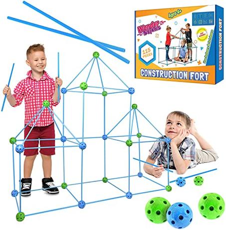 Multicolor 3D Castle Building Blocks Kit for Kids