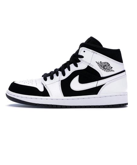 air jordan 1 mid white black