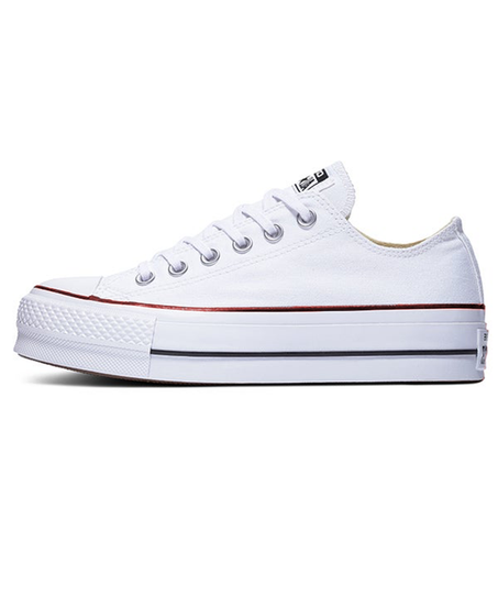 Converse Chuck Taylor Ox platform black trainers