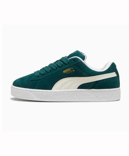 puma suede xl green