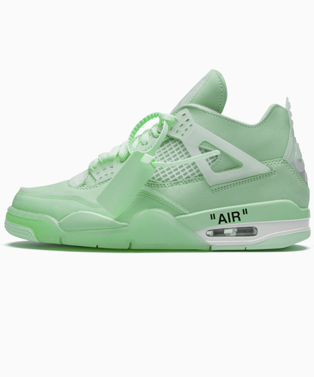 Air Jordan 4 Retro Off-White Sail Green