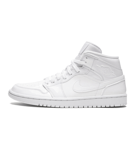 Air Jordan 1 Mid GS “Triple White”