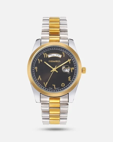 ساعة سواتش كاجوال للجنسين باللون الأخضر بنمط الكوارتز الحيوي