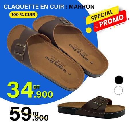 CLAQUETTE CAMPING HOMME 2024