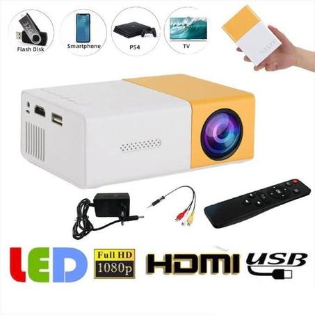 Mini Projecteur LED - Portable Haute Définition 1080P
