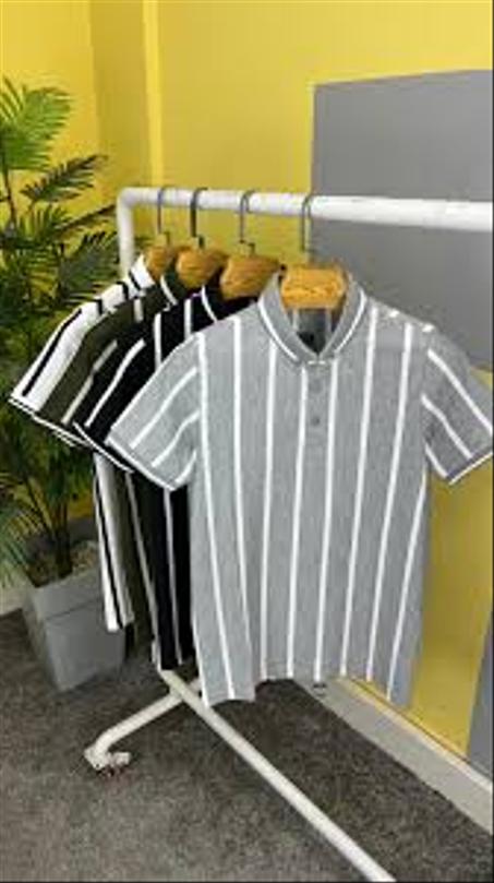 Manfinity Homme Homme Polo à rayures