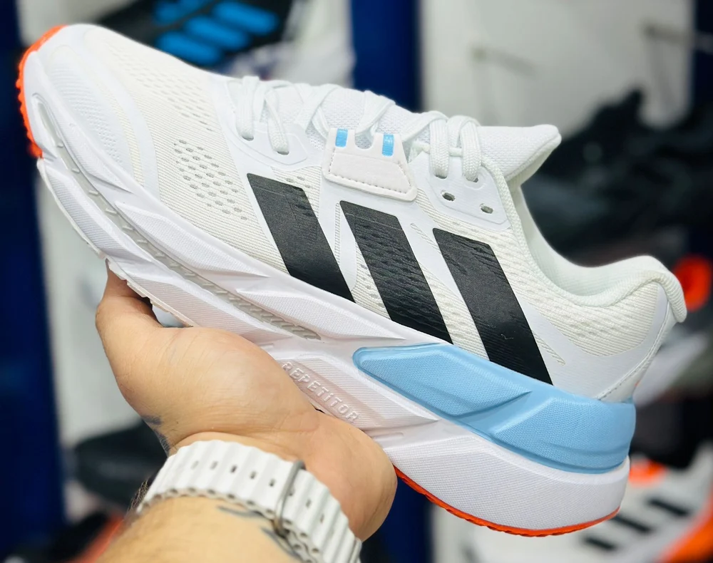 Running  adistar  white black Orange comfortable