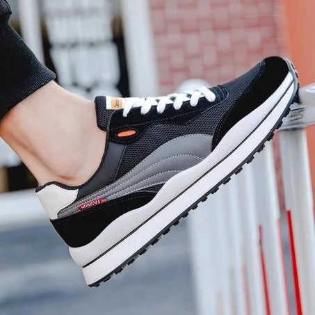 حذاء يومي رمادي