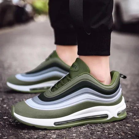 حذاء أخضر أنيق