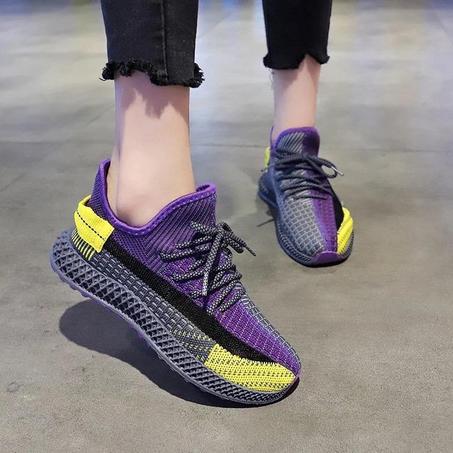 حذاء نسائي مريح بنفسجي