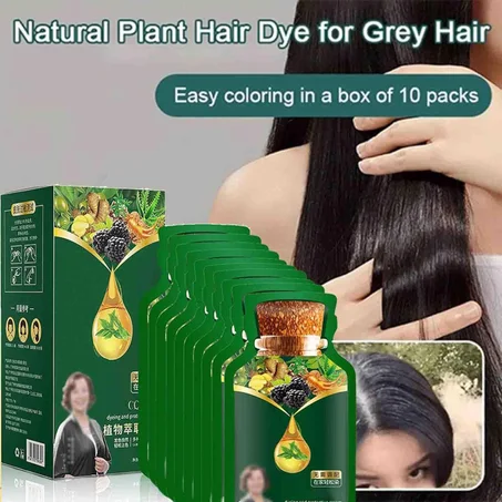 صبغة شعر نباتية طبيعية 100٪