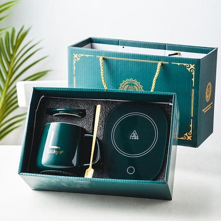 سخان كهربائي ذكي مع كوب السيراميك الأنيق