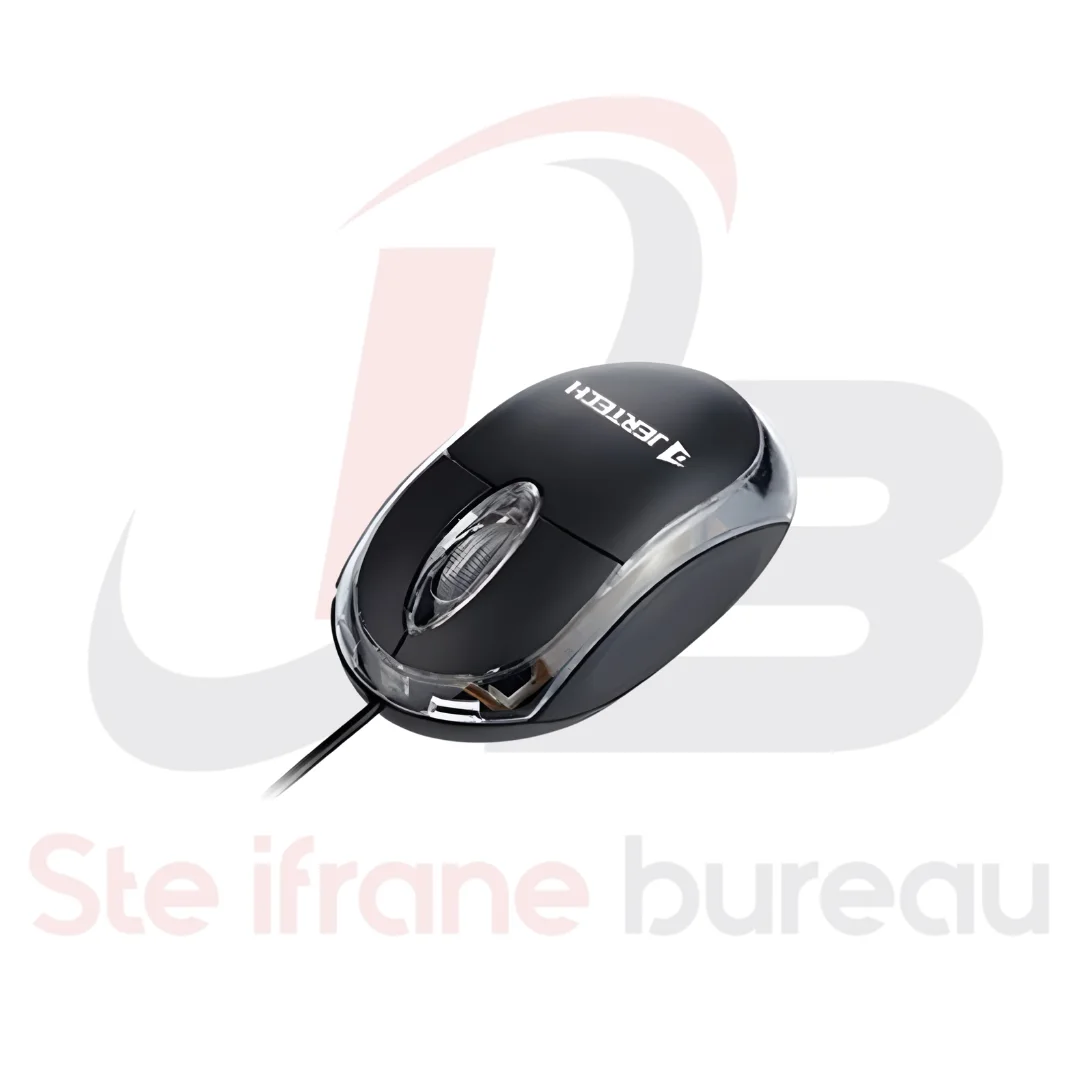 Souris Filaire JERTECH MT300 | Haute Précision & Design Ergonomique