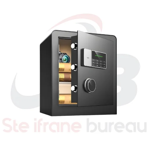 Coffre-Fort Numérique Deli ET551 | Sécurisé, Résistant & Grande Capacité – 380×320×450 mm – 23 kg