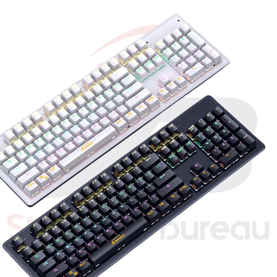 Clavier Gaming JERTECH Sprint JK520 MONDO | 104 Touches RGB Haute Performance