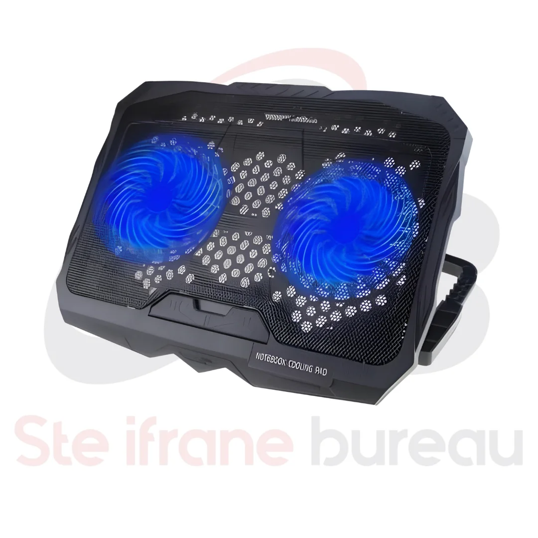 Ventilateur Refroidisseur PC JERTECH KL332 MONDO | Cooler Pad Gaming RGB 4 Ventilateurs