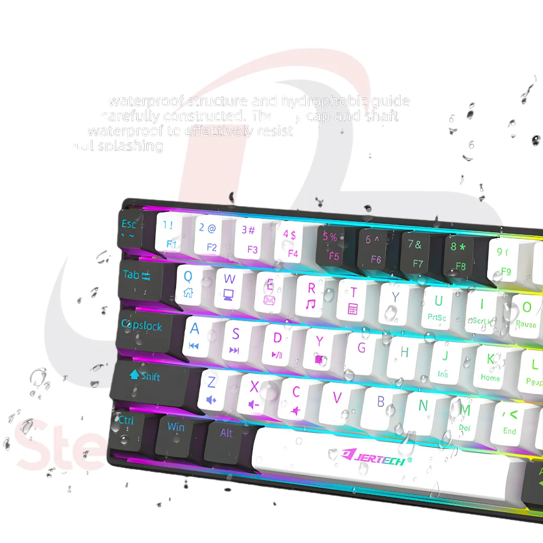 Clavier Gaming RGB JERTECH JK540 MONDO | 61 Touches Compactes