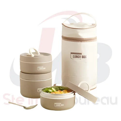 Lunch Box Isotherme Multi-Compartiments – Le Choix des Personnes Organisées qui Mangent Mieux