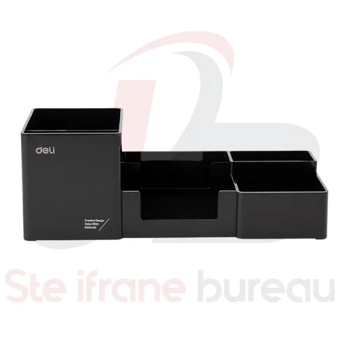 Deli Z002 Desk Organizer – Rangement de Bureau 20 Compartiments | Organisation Parfaite & Gain de Place