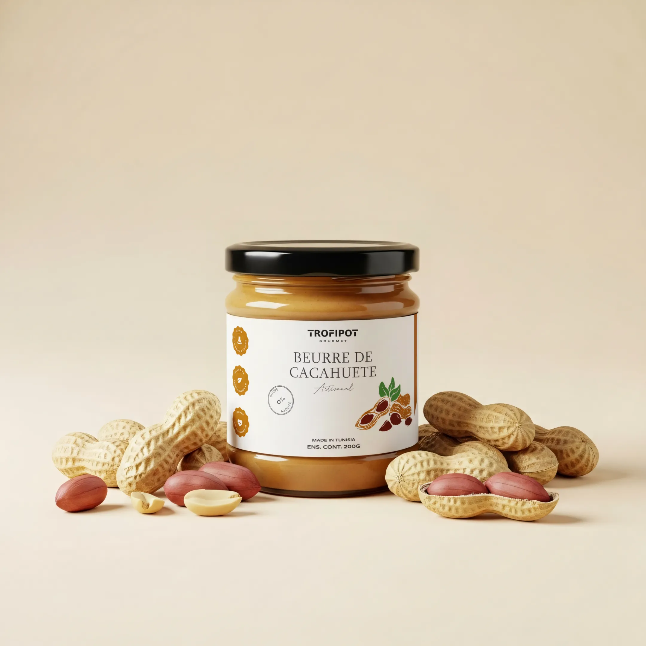 Beurre de cacahuète