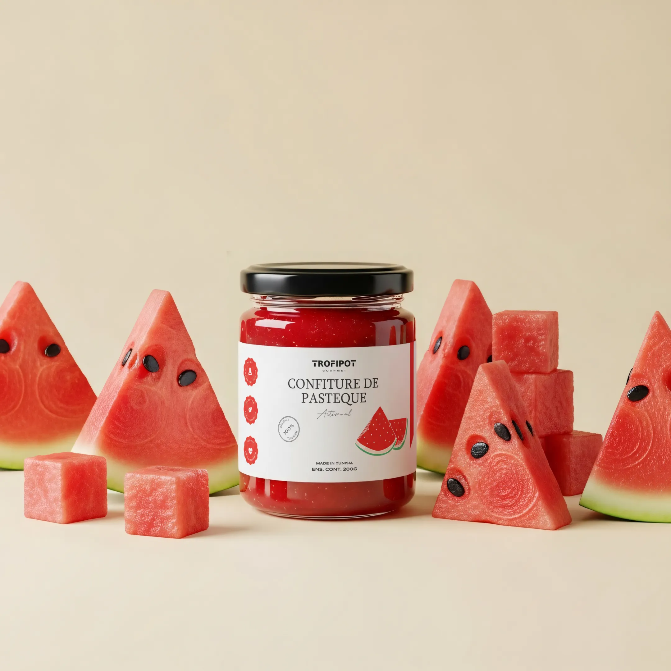 Confiture de pastèque