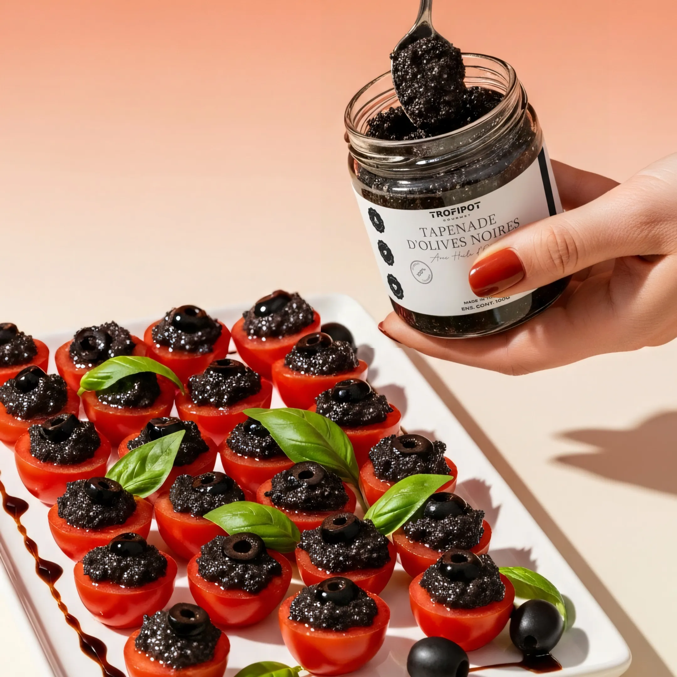 Tapenade d'olive noire