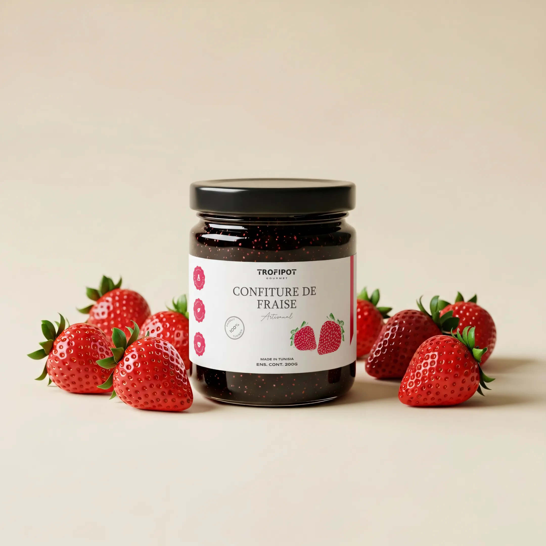 Confiture de fraise